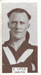 1933 Wills's Victorian Footballers (Small) #137 Eric Little Front